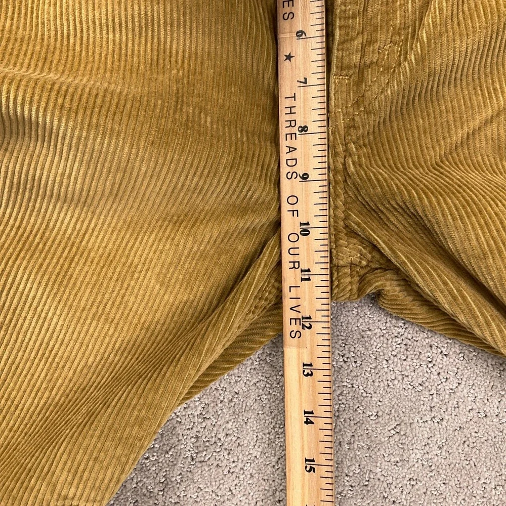 Levi's 502 Corduroy Pants Men 32W 30L Tan‎ Straight Leg Irregular Jeans NWT